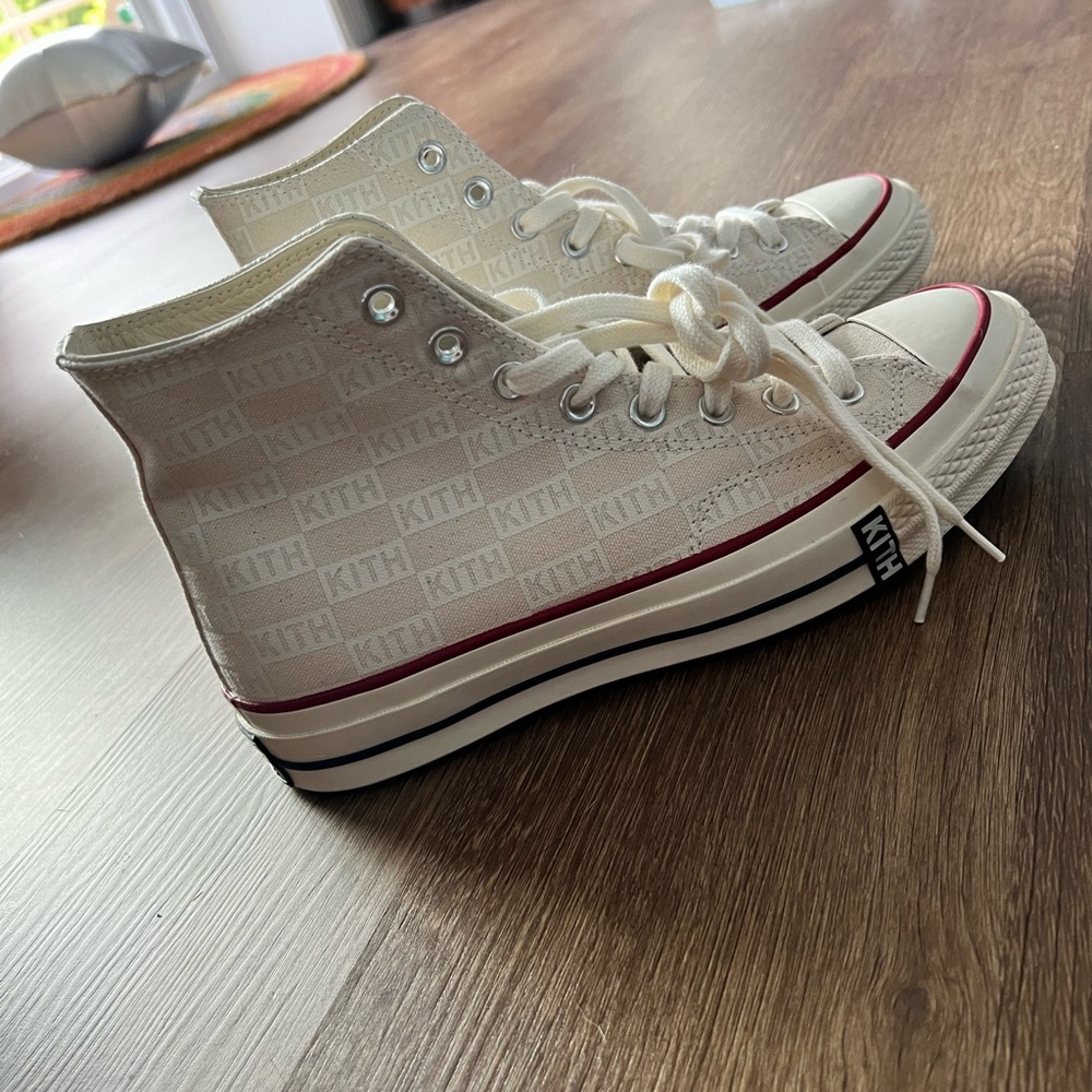 Kith White High-Top Sneakers